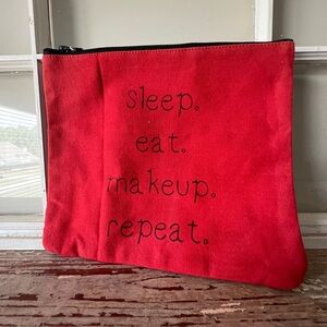 NEW! Makeup Travel Bag in Red